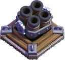 Multi Mortar (Builder Base) level 6
