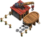 Flying Fortress Yard (Clan Capital) level 1