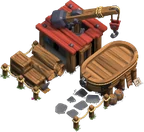 Flying Fortress Yard (Clan Capital) level 3