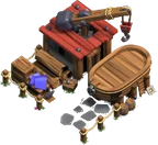 Flying Fortress Yard (Clan Capital) level 4