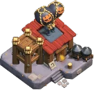 Rocket Balloon Barracks (Clan Capital) level 3