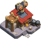 Rocket Balloon Barracks (Clan Capital) level 4