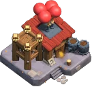 Skeleton Barrel Barracks (Clan Capital) level 3